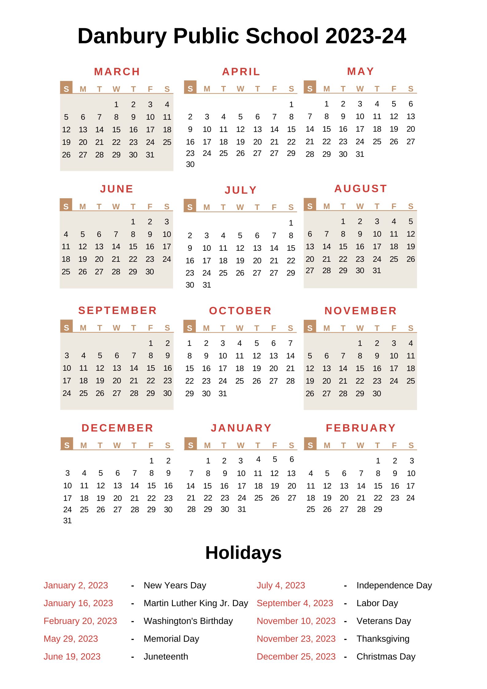 danbury-public-schools-calendar-dps-2023-24-with-holidays